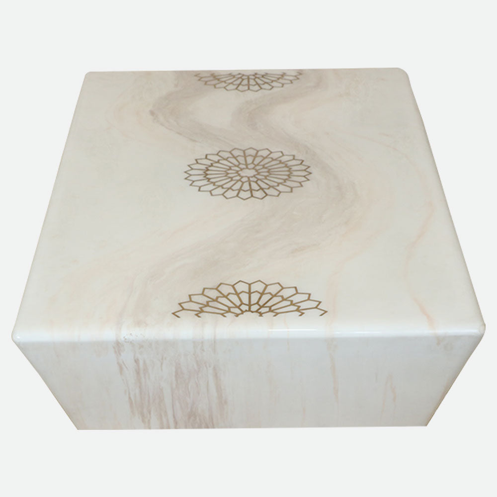 MAARK MARBLE TOP COFFEE TABLE 014 TD