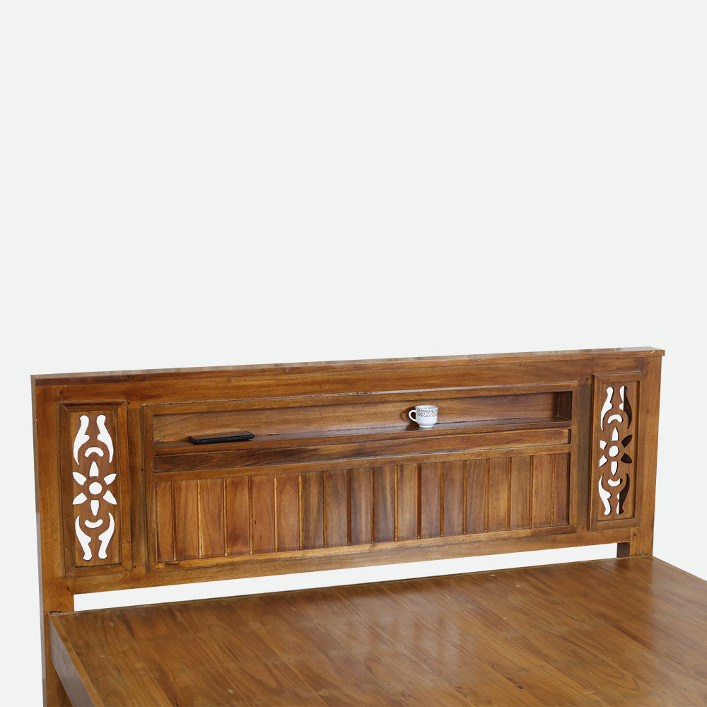 MAARK KING SIZE BED (6*6.25) AK-12 WCF