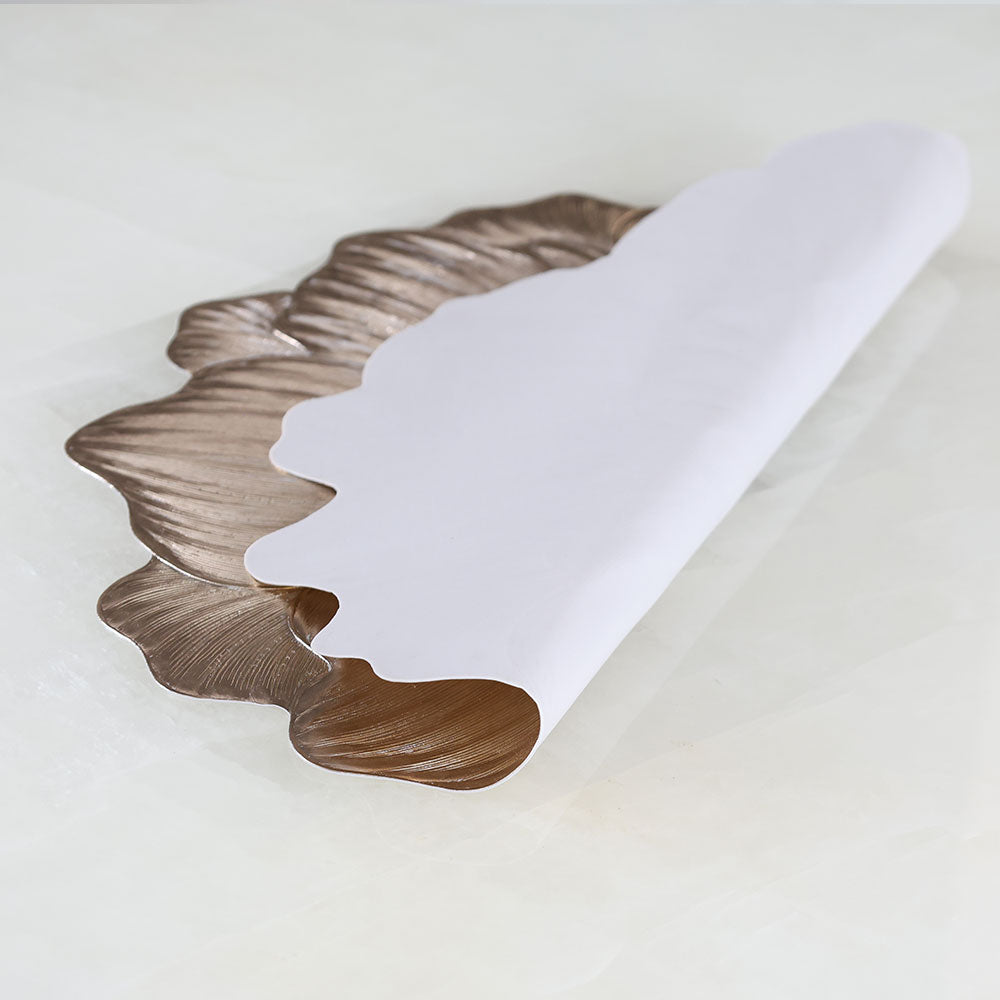 MAARK LEATHER PLACE MAT ROUND CC