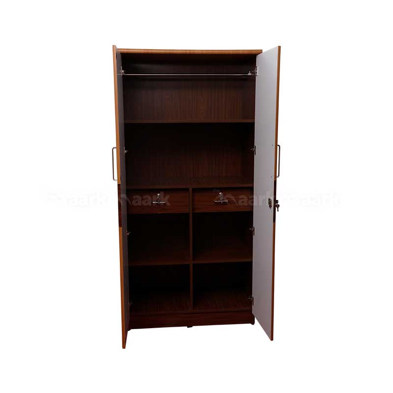 MAARK 2 DOOR WARDROBE PF PREMIUM