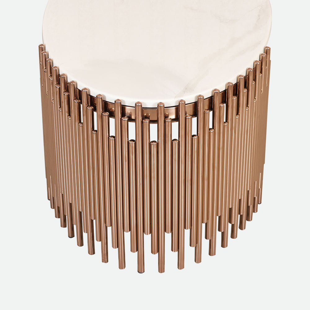 MAARK MARBLE TOP COFFEE TABLE 323(40) HT