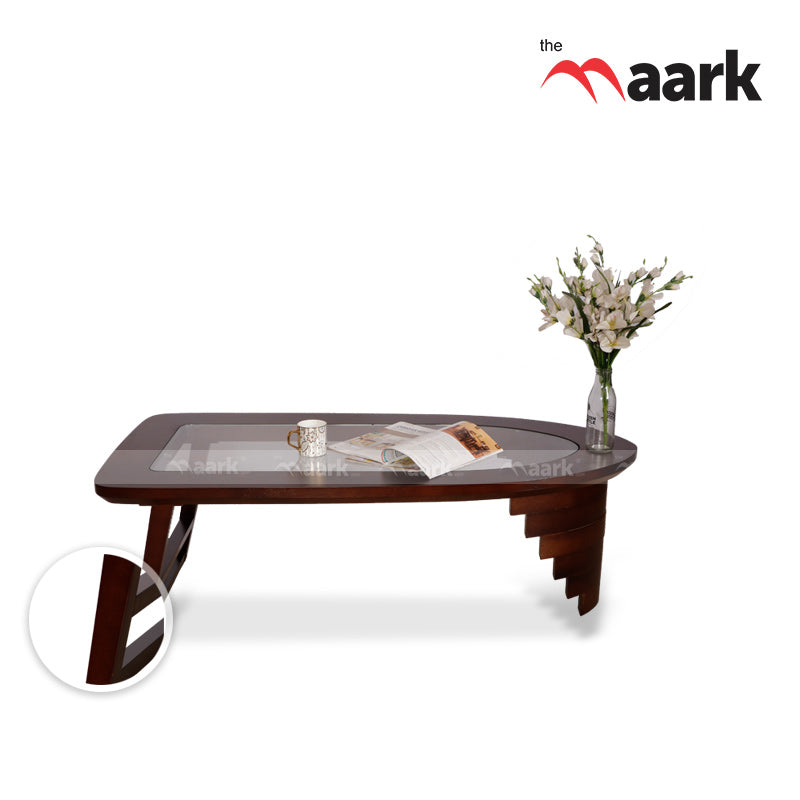 MAARK GLASS TOP COFFEE TABLE CTG-CC120 HT