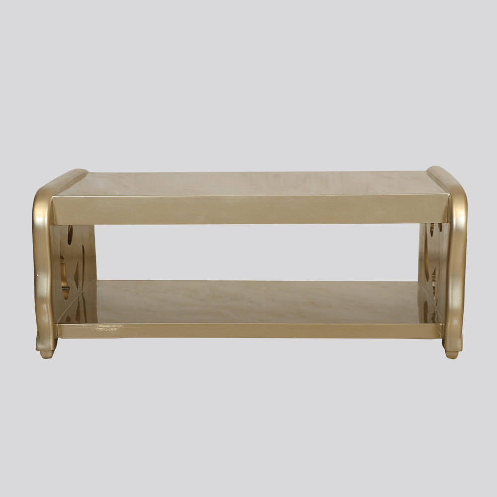 MAARK GLASS TOP COFFEE TABLE CLASSIC SM