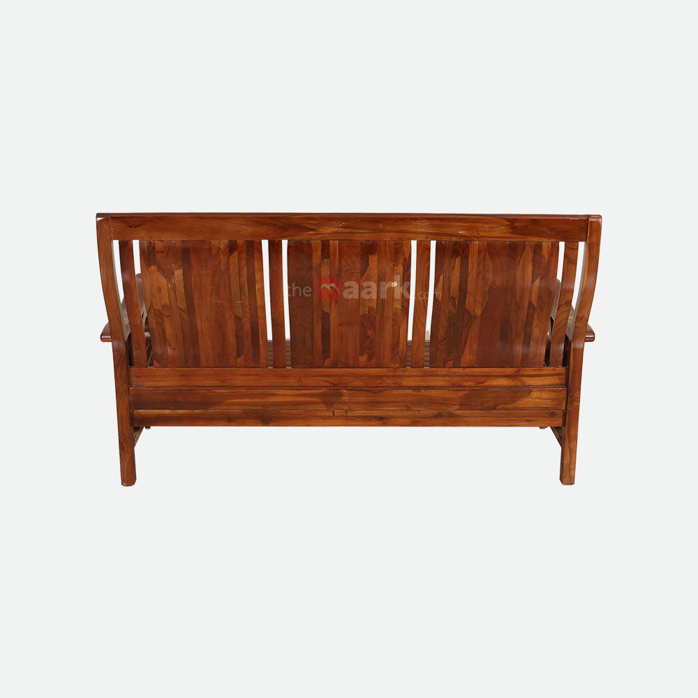 MAARK WOODEN SOFA SET (3+1+1) S-32 WCF
