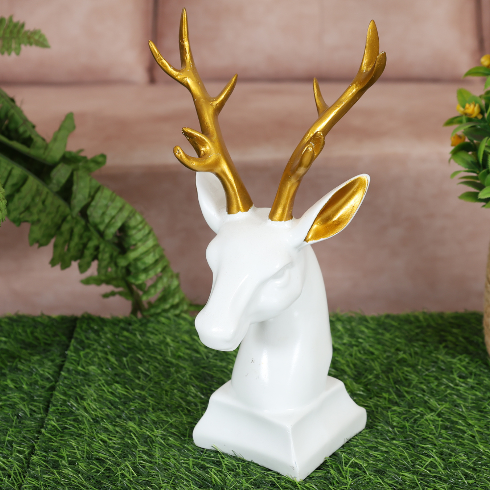 MAARK STATUE DEER BIG FACE/HEAD EH