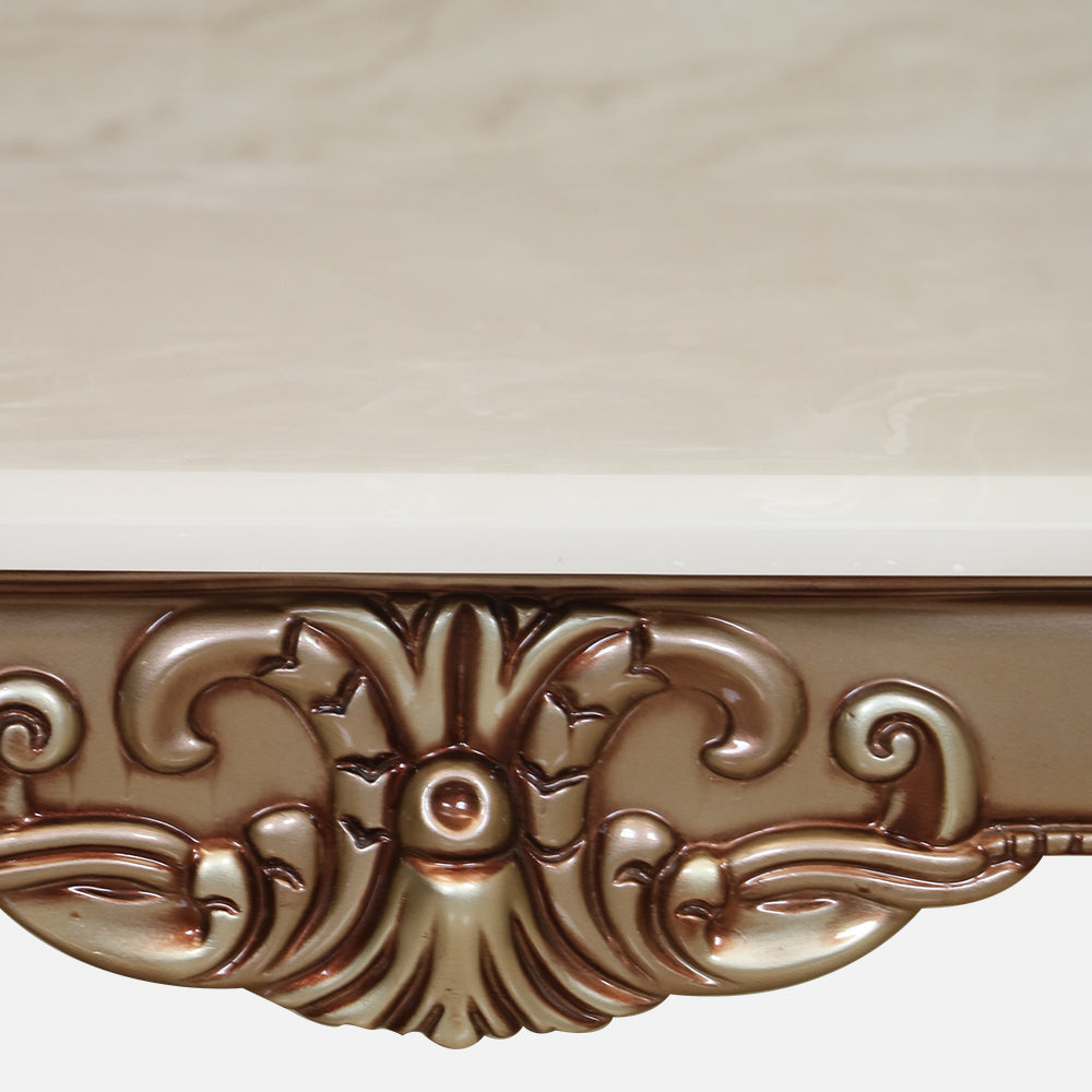 MAARK MARBLE TOP COFFEE TABLE JASMINE SM