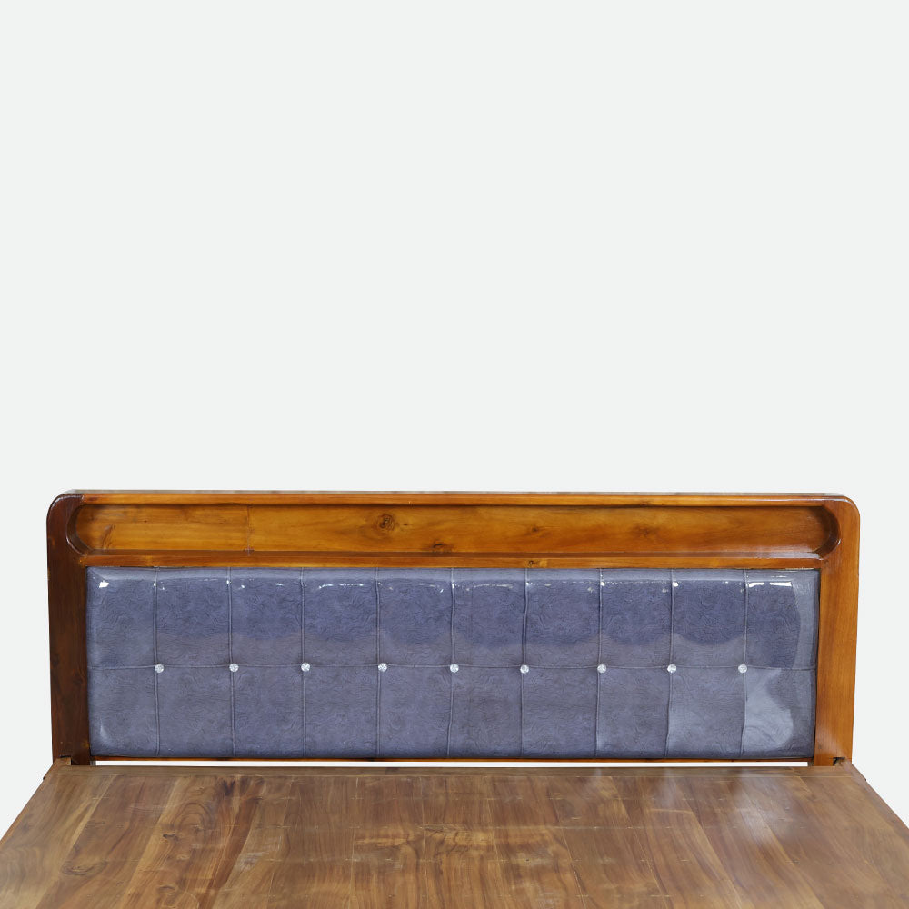 MAARK KING SIZE BED (6*6.25) CUSHION WITH HEAD STORAGE 01-AK WCF