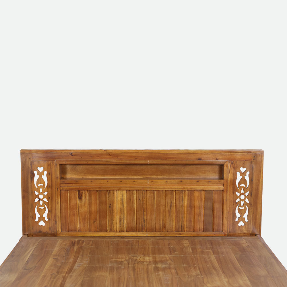 MAARK KING SIZE BED (6*6.25) AK-13 WCF