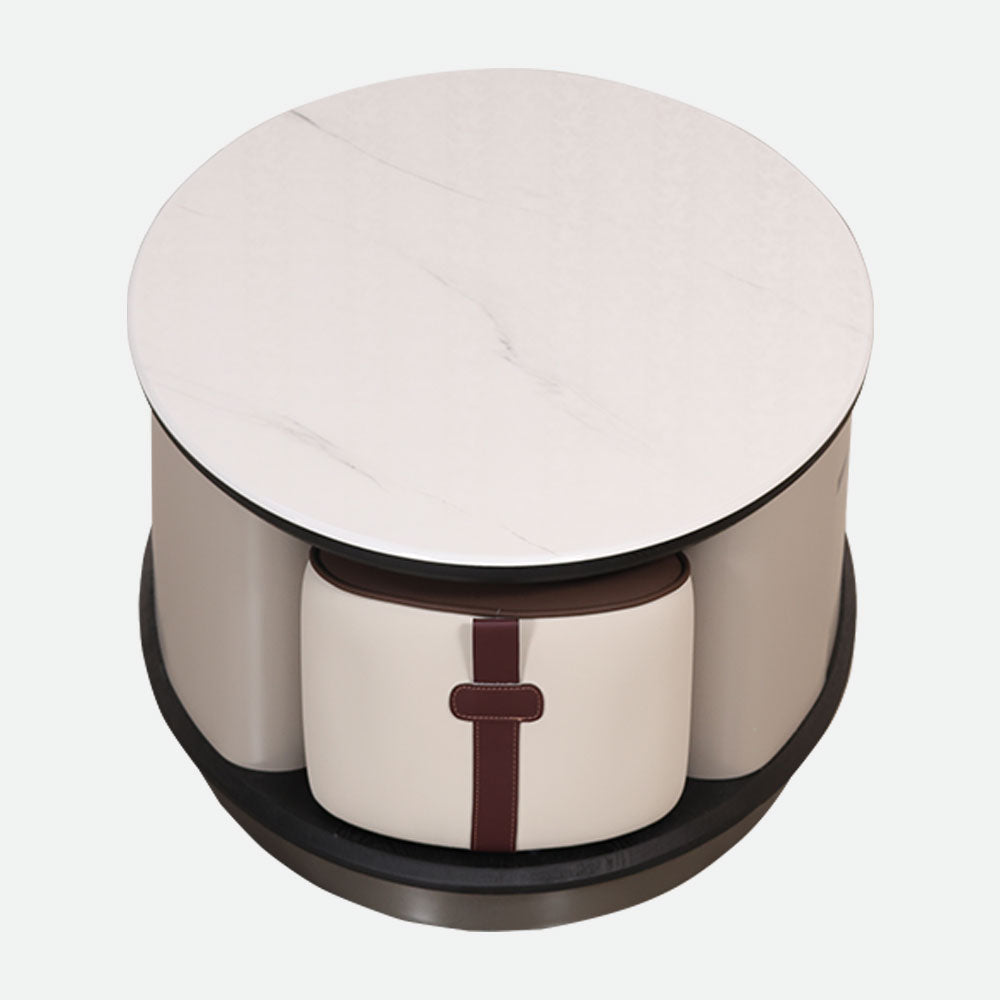 MAARK MARBLE TOP COFFEE TABLE CJ3521 HT