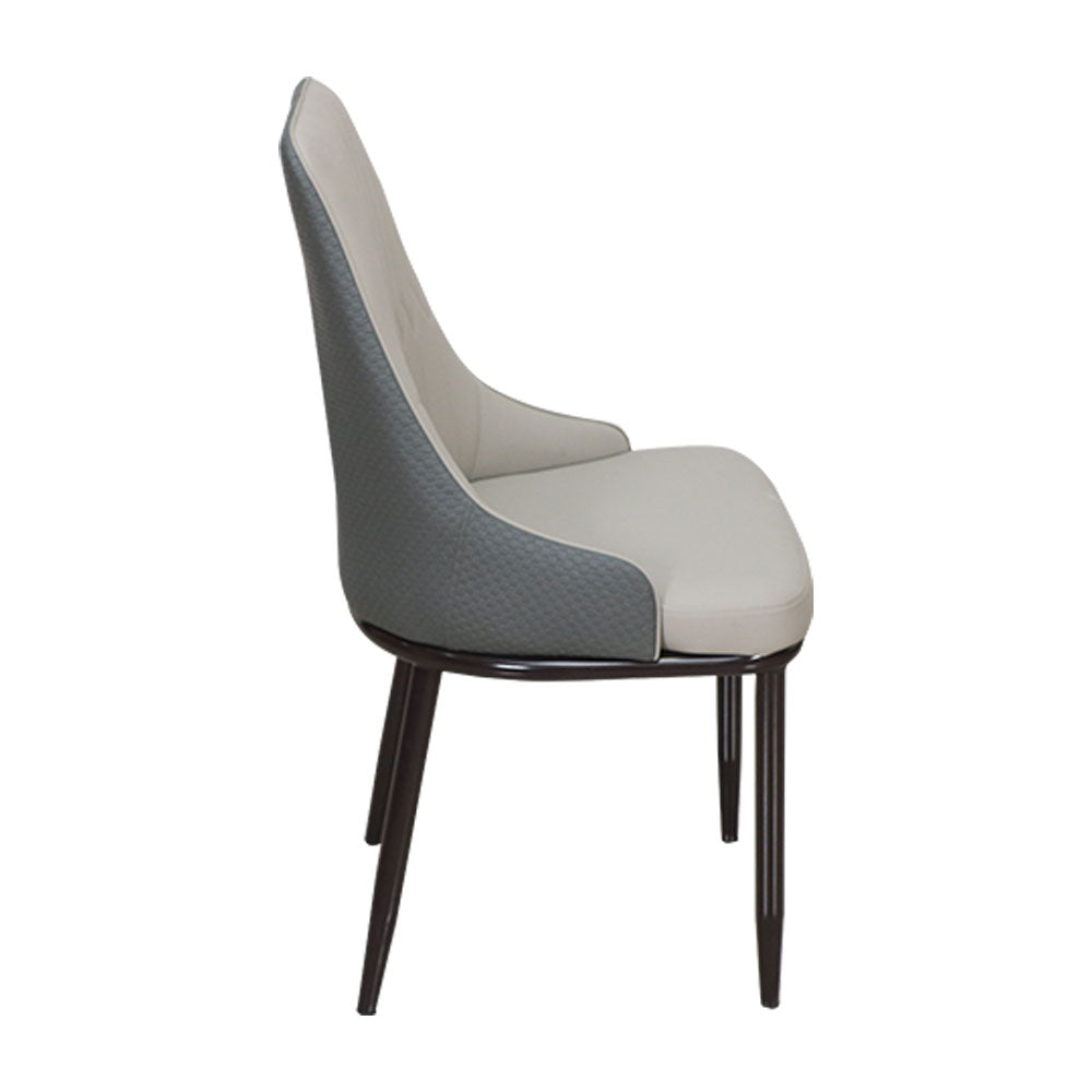 MAARK MARBLE TOP 4 SEATER DINING SET 3D SHELL HT