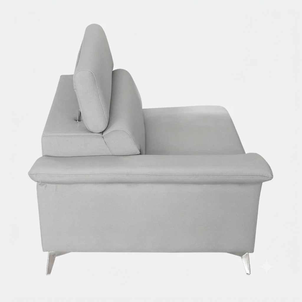 MAARK FABRIC CORNER SOFA 6 SEATER ROYCE