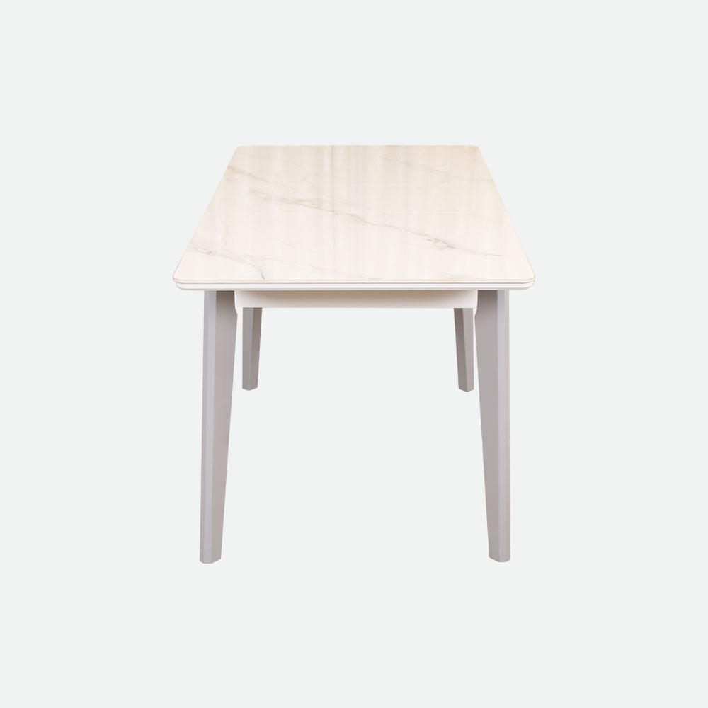 MAARK MARBLE TOP 4 SEATER DINING SET A01-865 HT