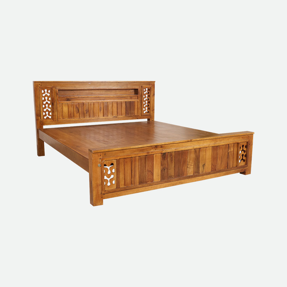 MAARK KING SIZE BED (6*6.25) AK-07 WCF
