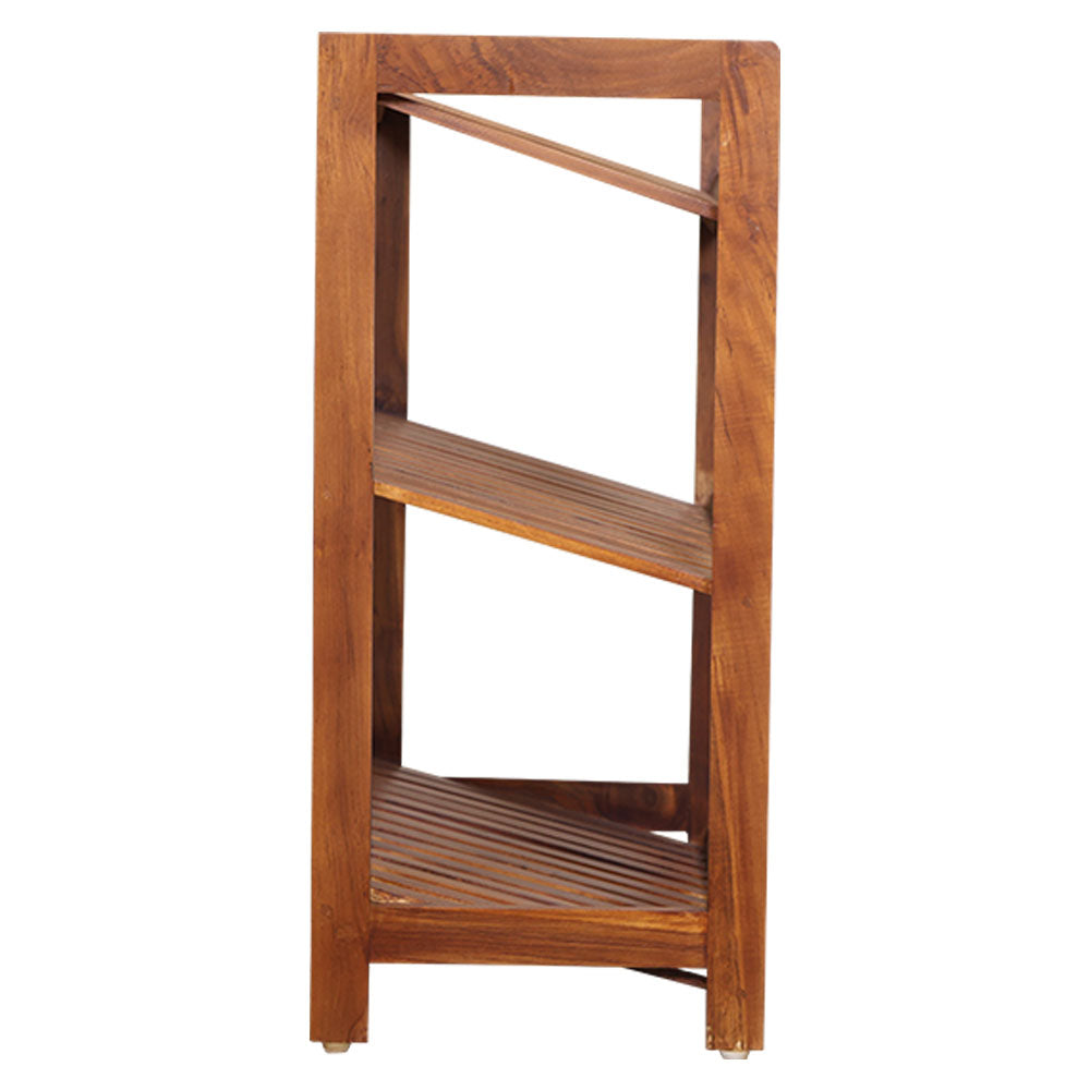 MAARK WOODEN CORNER STAND 3 FEET LADDER VMG