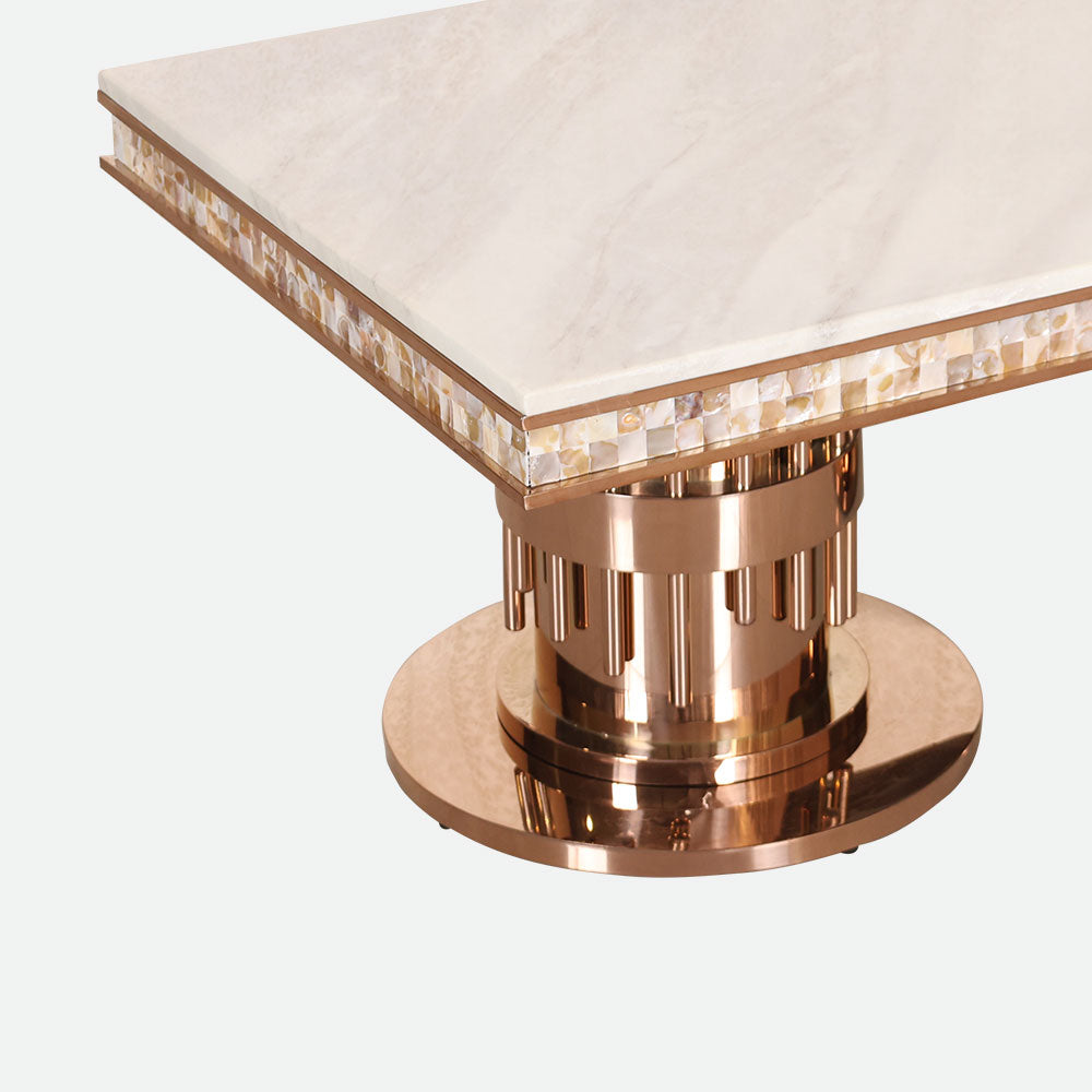 MAARK MARBLE TOP COFFEE TABLE 303 HT