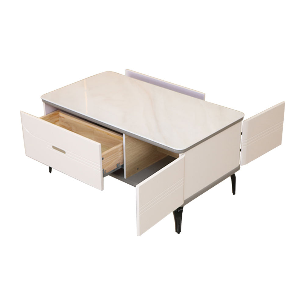 MAARK MARBLE TOP COFFEE TABLE 131 HT