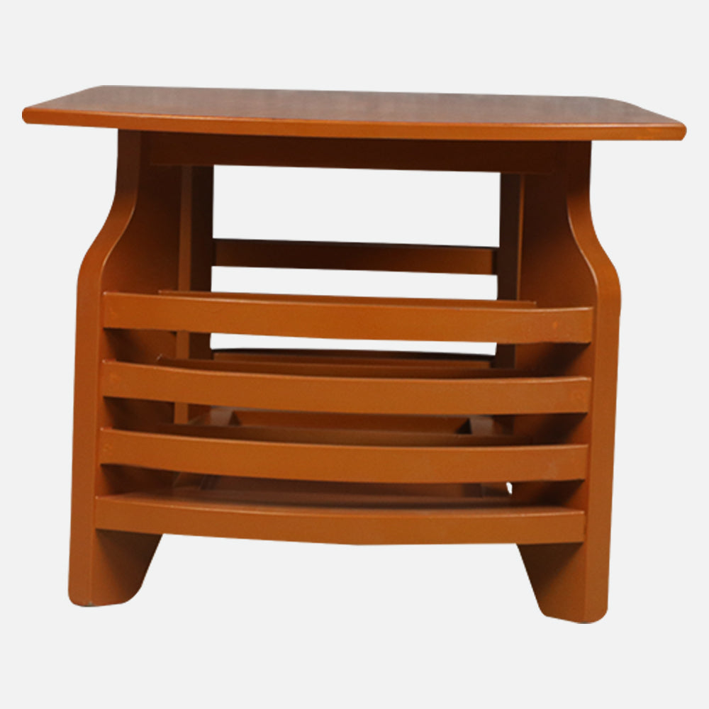 MAARK WOODEN FINISH ROYAL COFFEE TABLE TEAK COLOUR