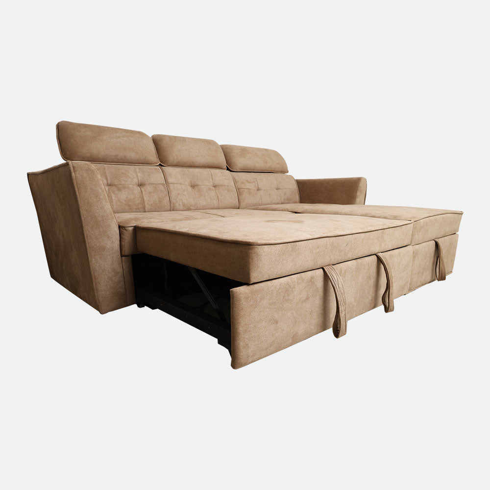 MAARK SOFA CUM BED S01002 STEEL COLOUR HT