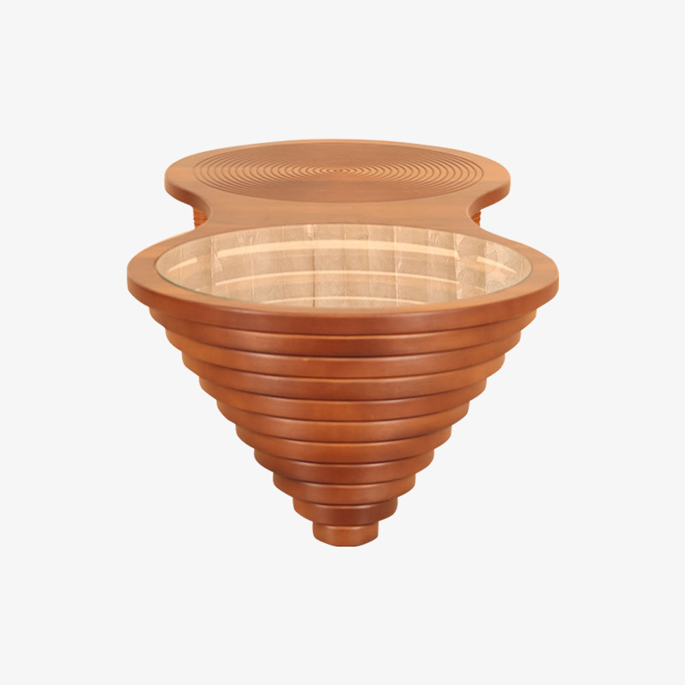 MAARK GLASS TOP COFFEE TABLE CTG-001 HT