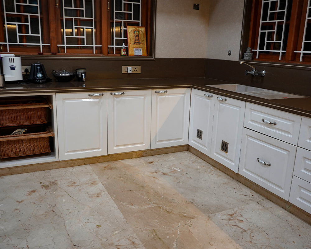 MAARK MODULAR KITCHEN U TYPE WITH LOFT