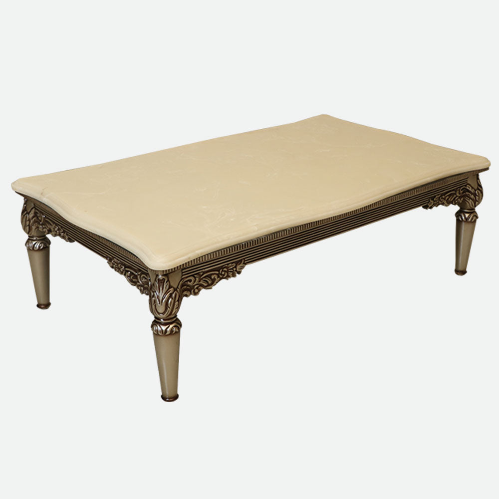 MAARK MARBLE TOP MARBLE COFFEE TABLE MARSHAL BF