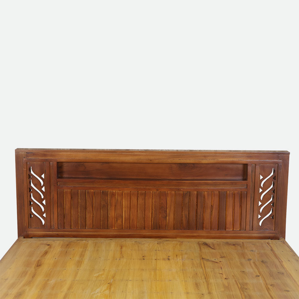 MAARK KING SIZE BED (6*6.25) AK-04 WCF