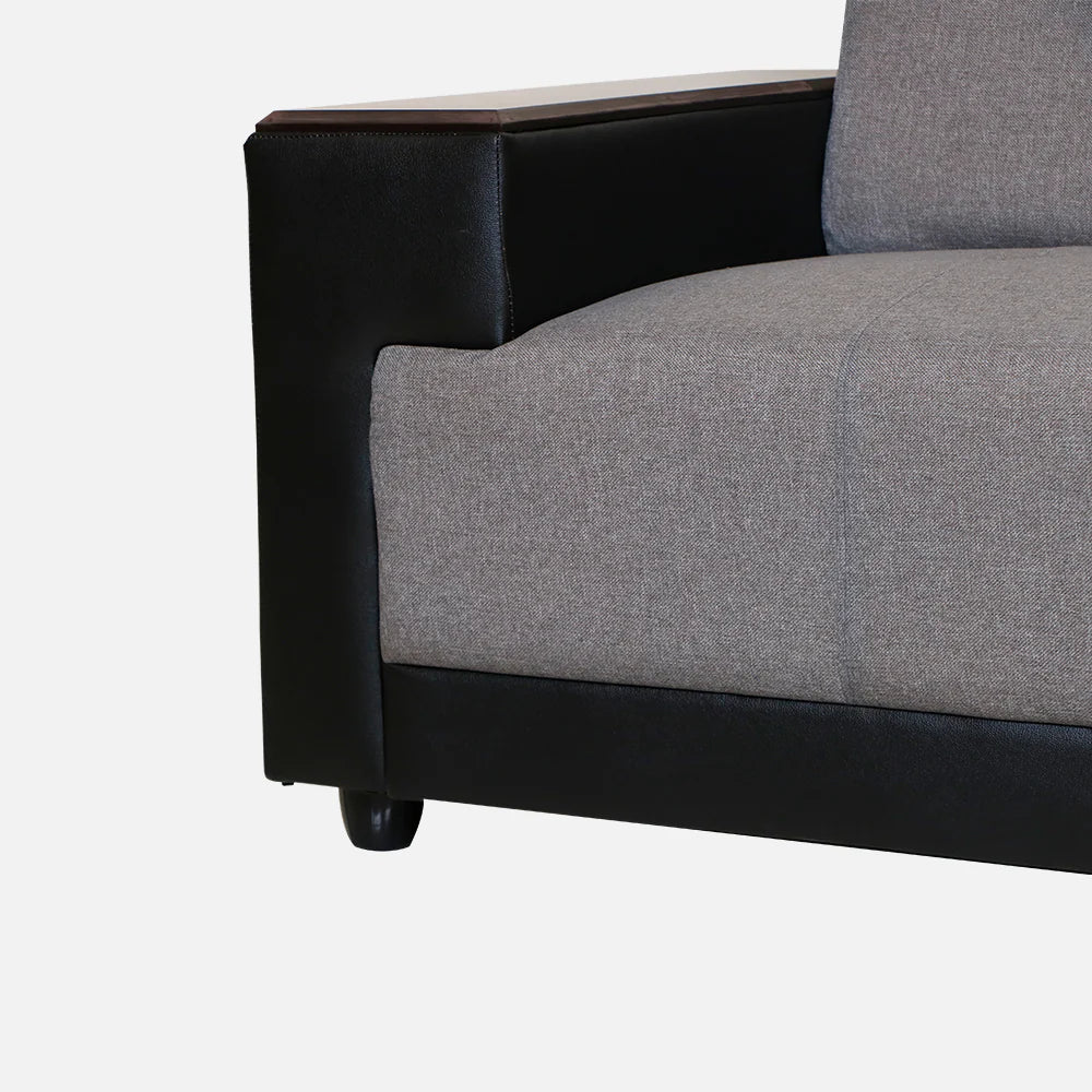 MAARK FABRIC CORNER SOFA 5 SEATER WITH COFFEE TABLE COMBO OFFER