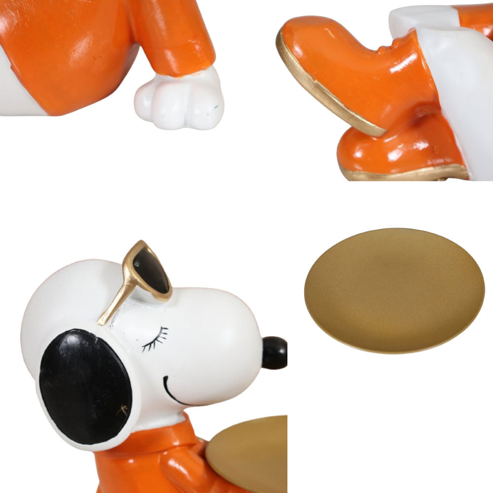 MAARK STATUE RELAXING DOG/SITTING DOG EH