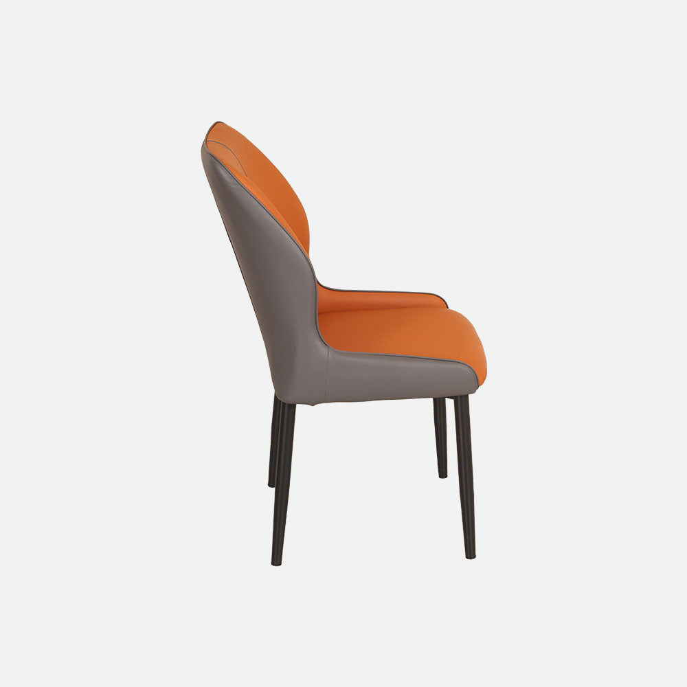 MAARK MARBLE TOP 4 SEATER DINING SET 899-1-882 HT