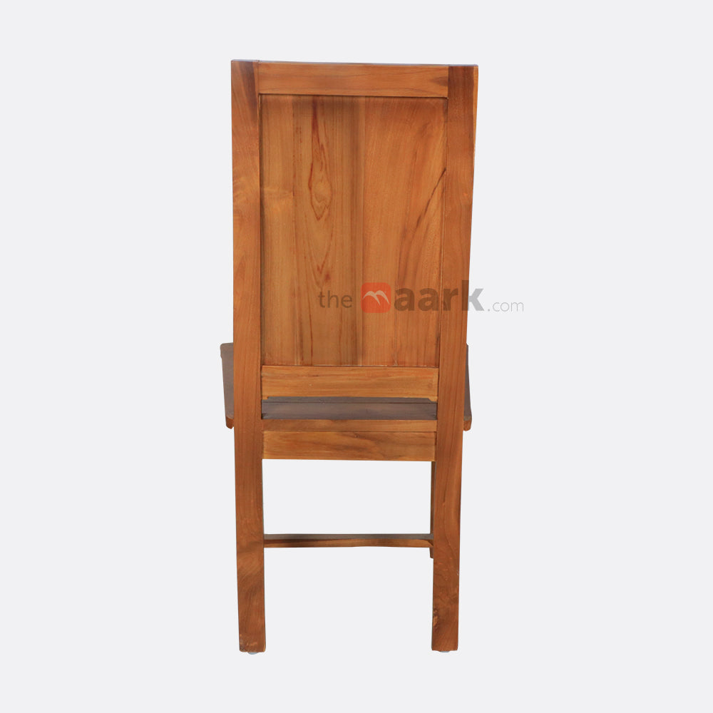 MAARK WOODEN TOP 6 SEATER DINING SET MINIMALS HT