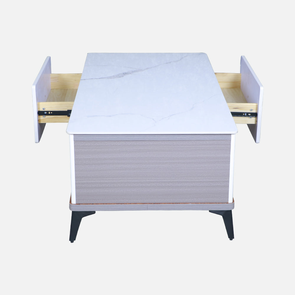 MAARK GLASS TOP COFFEE TABLE F1-120 HT