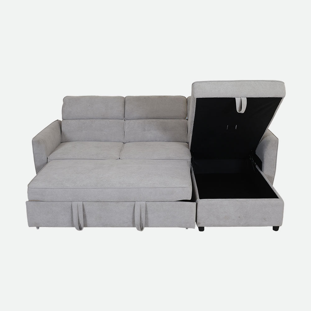 MAARK SOFA CUM BED S01002 STEEL COLOUR HT