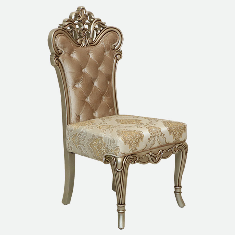 MAARK MARBLE TOP 6 SEATER DINING SET 6001 BF