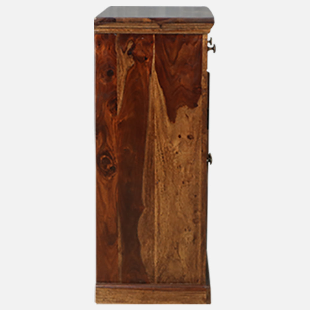 MAARK SHEESHAM WOOD SHOE RACK 6226 STONE FINISH SV