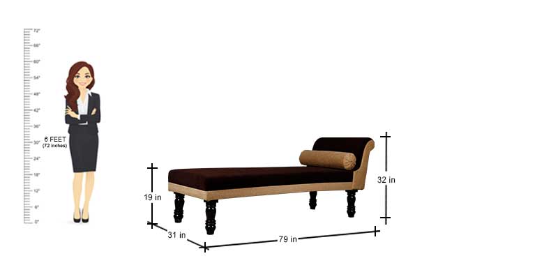 MAARK PLAIN DIWAN BROWN COLOUR