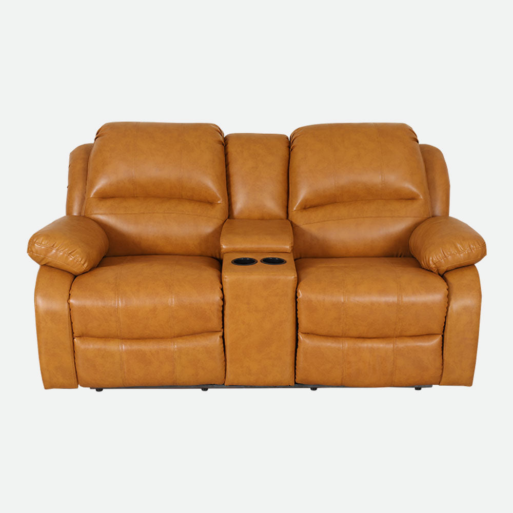MAARK MOTORIZED RECLINER FABRIC SOFA SET (3R+2R+CONSOLE+1MOT) F411