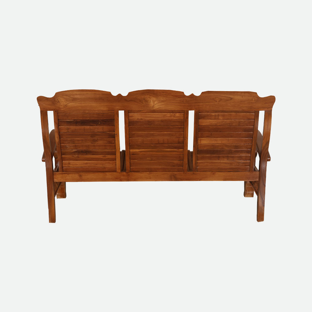 MAARK WOODEN SOFA SET (3+1+1) S-30 WCF