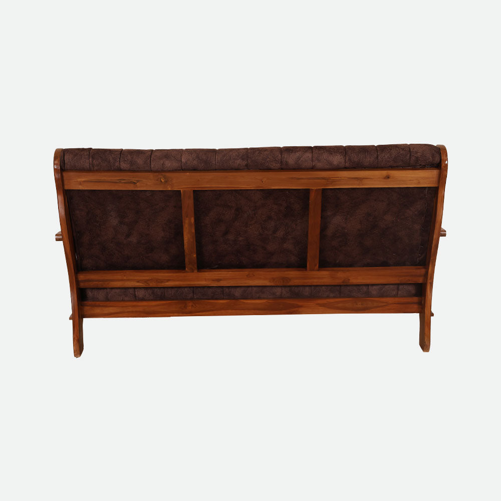 MAARK WOODEN SOFA SET (3+1+1) S-17 WCF