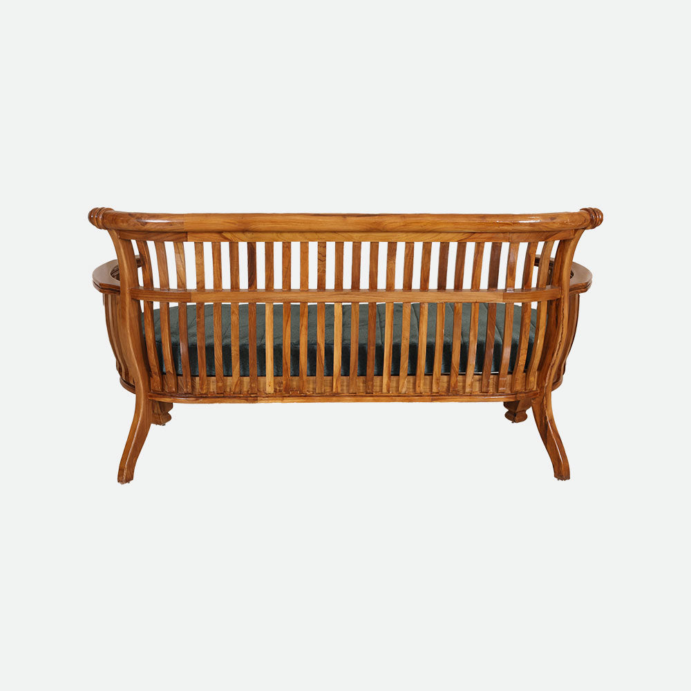 MAARK WOODEN SOFA SET (3+1+1) S-37 WCF