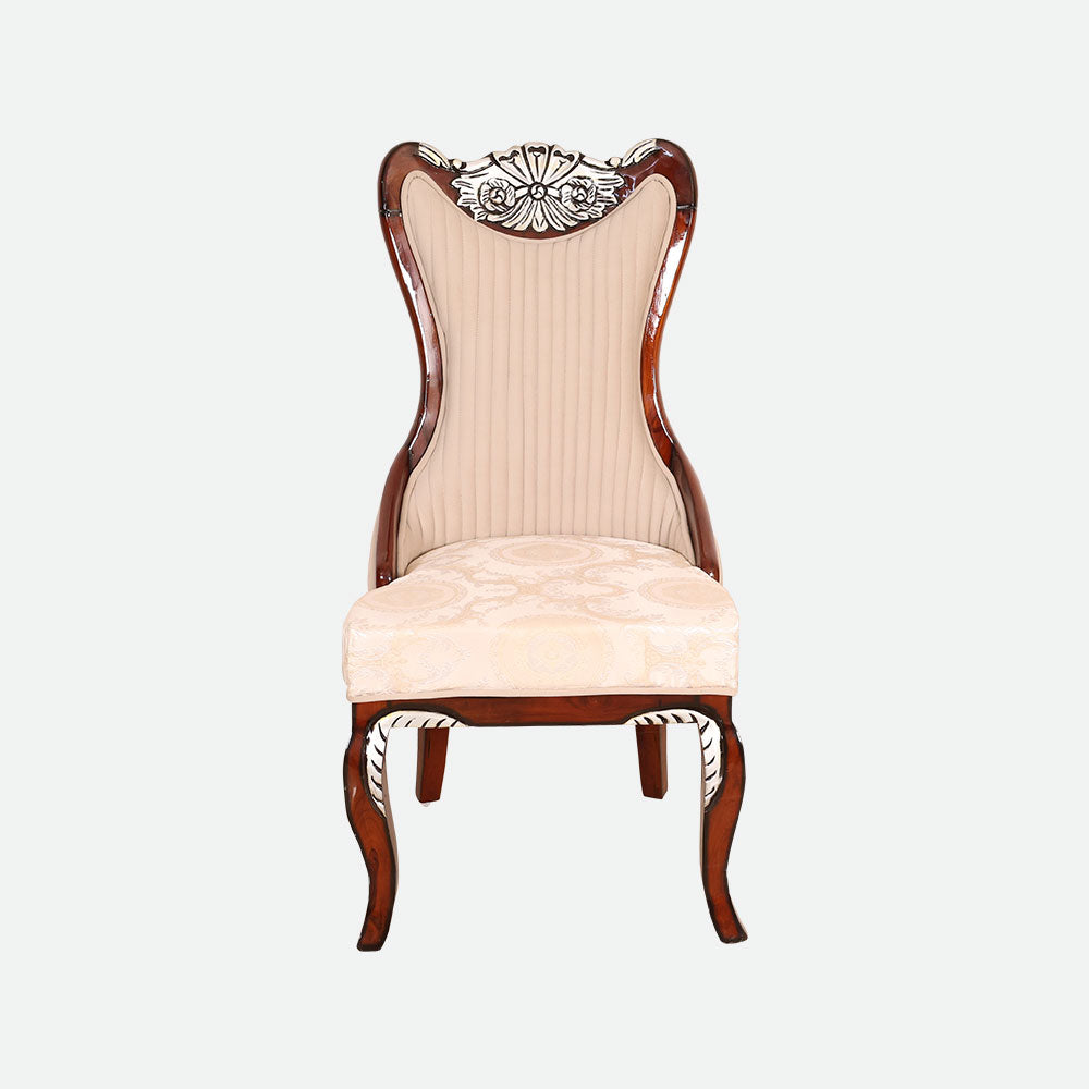 MAARK MARBLE TOP 6 SEATER DINING SET 6061 TD