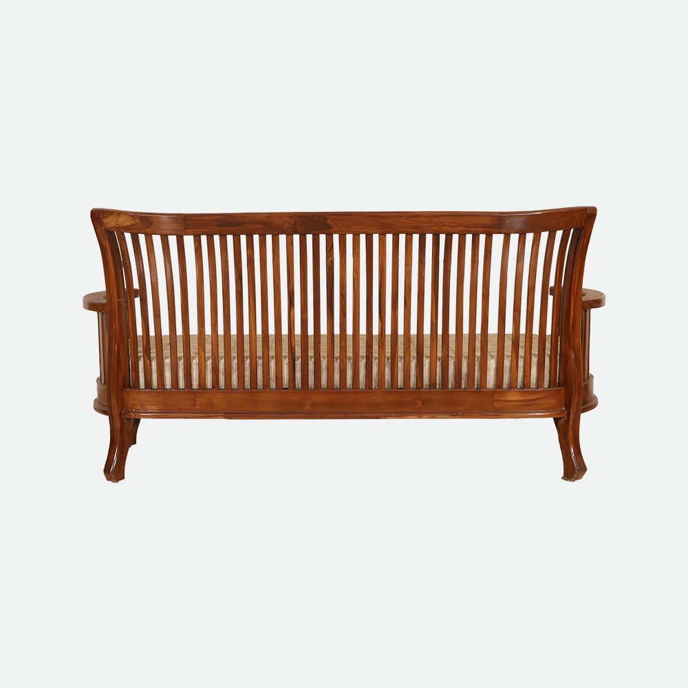 MAARK WOODEN SOFA SET (3+1+1) S-45 WCF
