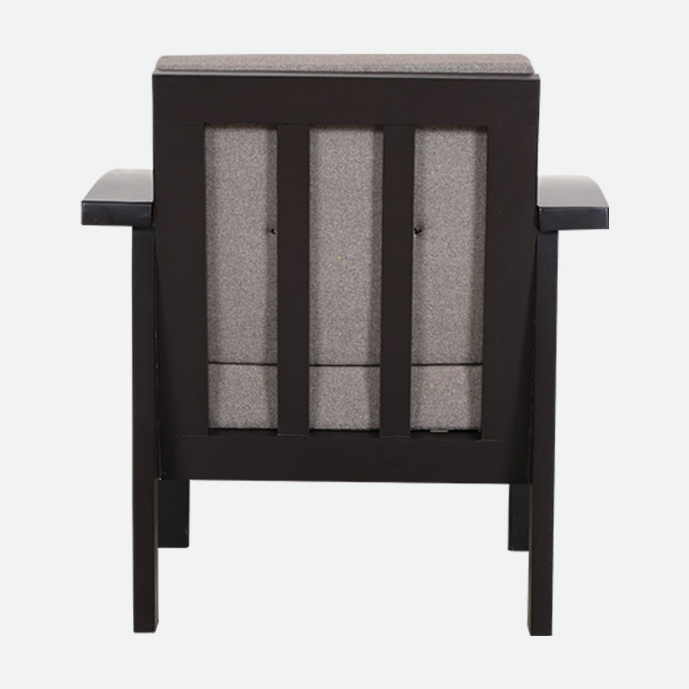 MAARK WOODEN SOFA SET (3+1+1) RUDRA WALNUT COLOUR