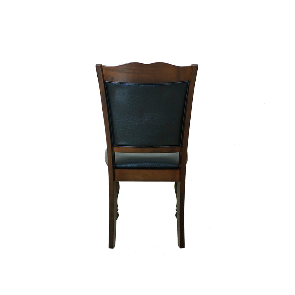 MAARK WOODEN TOP 8 SEATER DINING SET WHEEL 4351T-4351SC HT