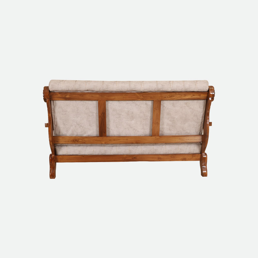 MAARK WOODEN SOFA SET (3+1+1) S-41 WCF