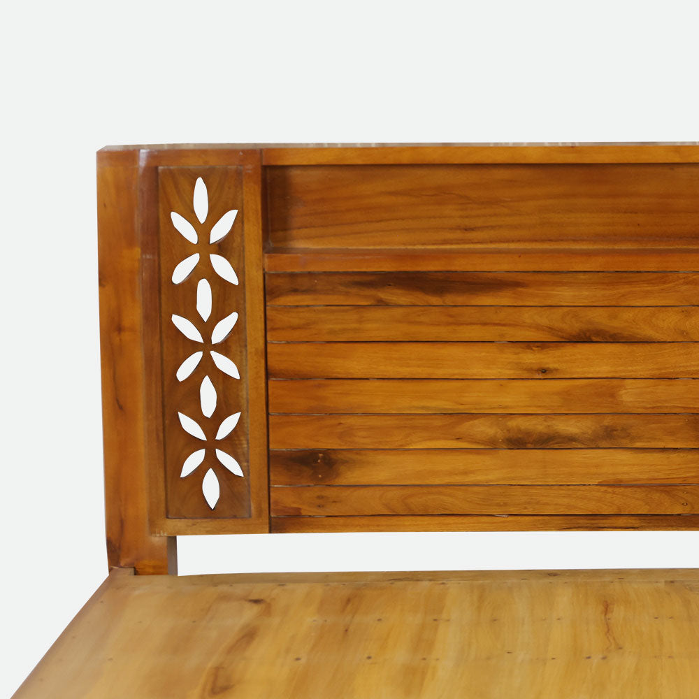 MAARK KING SIZE BED (6*6.25) AK-03 WCF