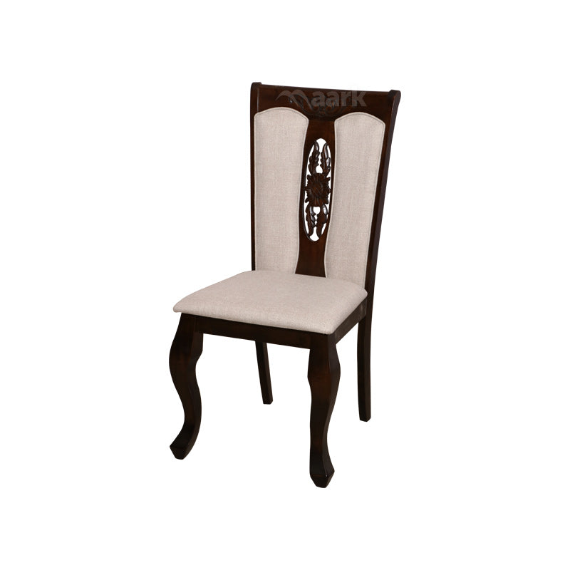 MAARK WOODEN TOP 6 SEATER DINING SET HOCKEY HT