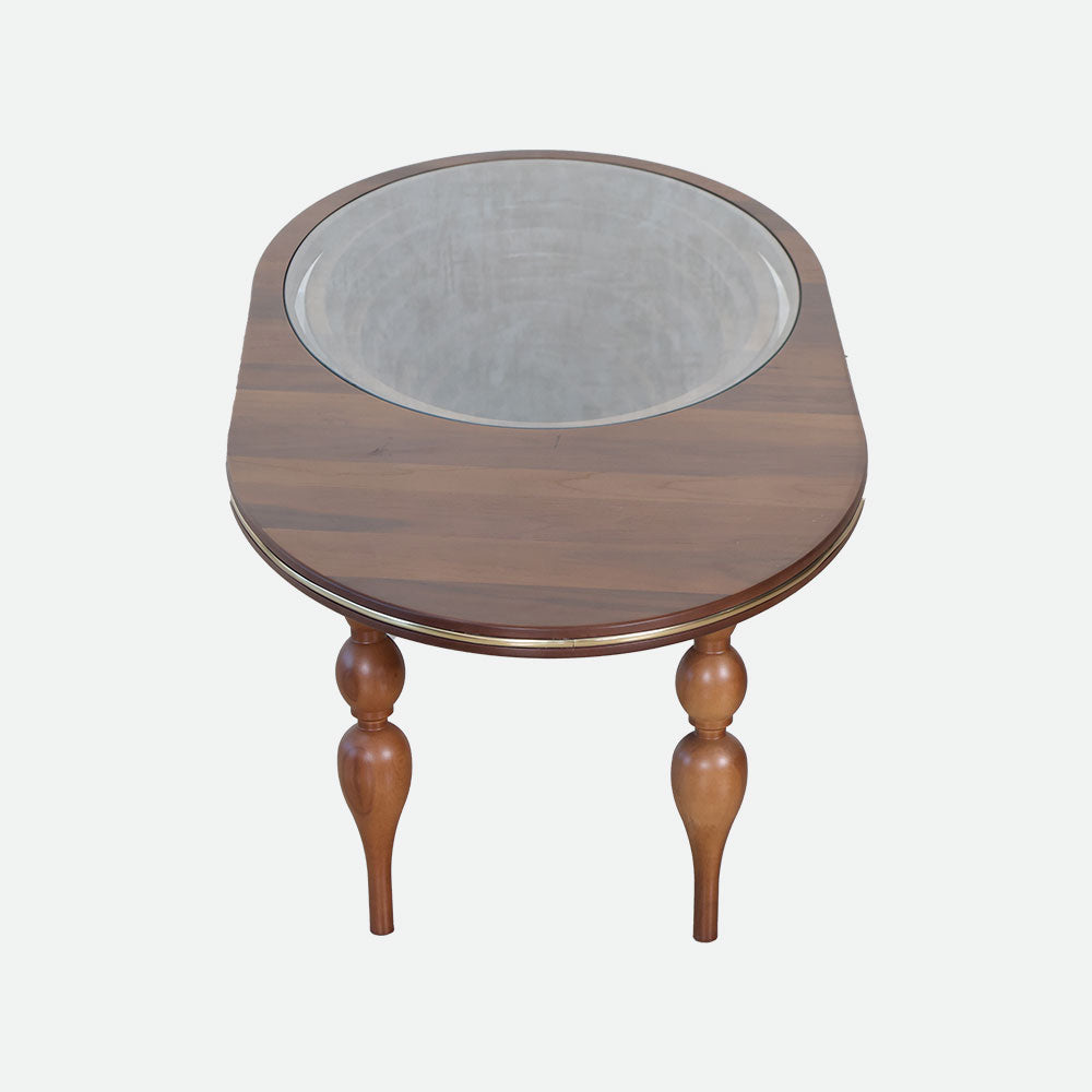 MAARK GLASS TOP COFFEE TABLE 033 HT