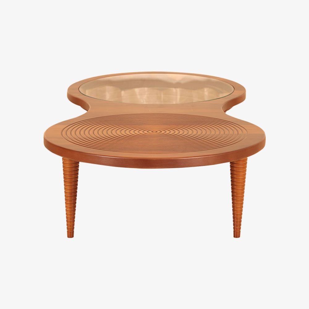 MAARK GLASS TOP COFFEE TABLE CTG-001 HT