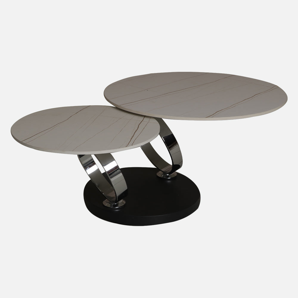 MAARK MARBLE TOP COFFEE TABLE CTM-A76 HT