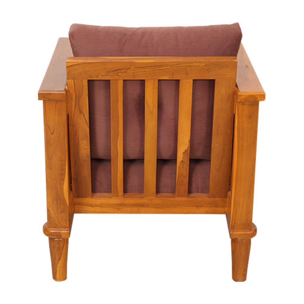 MAARK WOODEN SOFA SET (3+1+1) KIA
